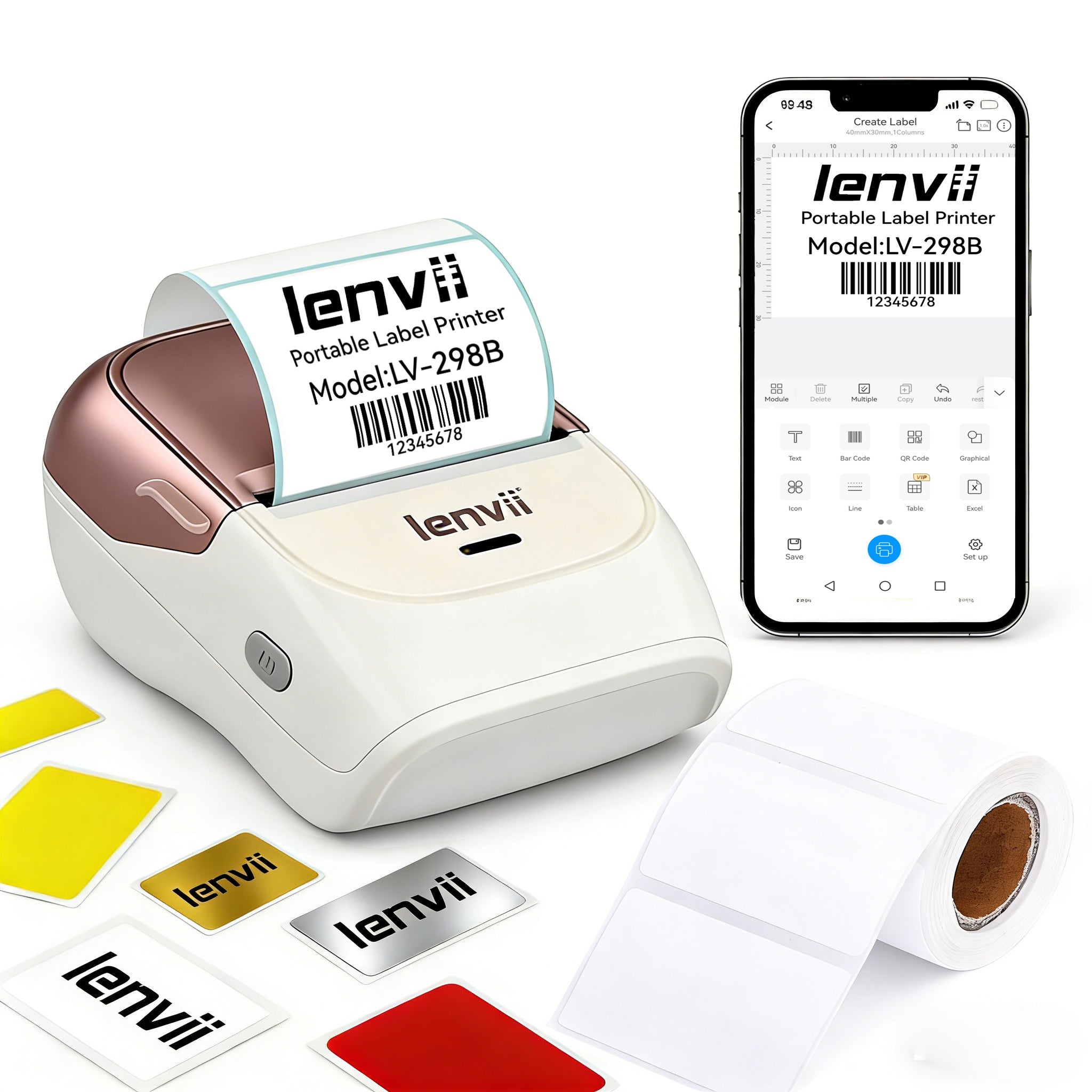 Pocket-sized perfection | LENVII Portable Printer