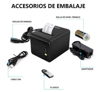 LENVII R382 3Inch/80MM Wired Thermal Receipt Printer for Kiosk Self-Service Ordering