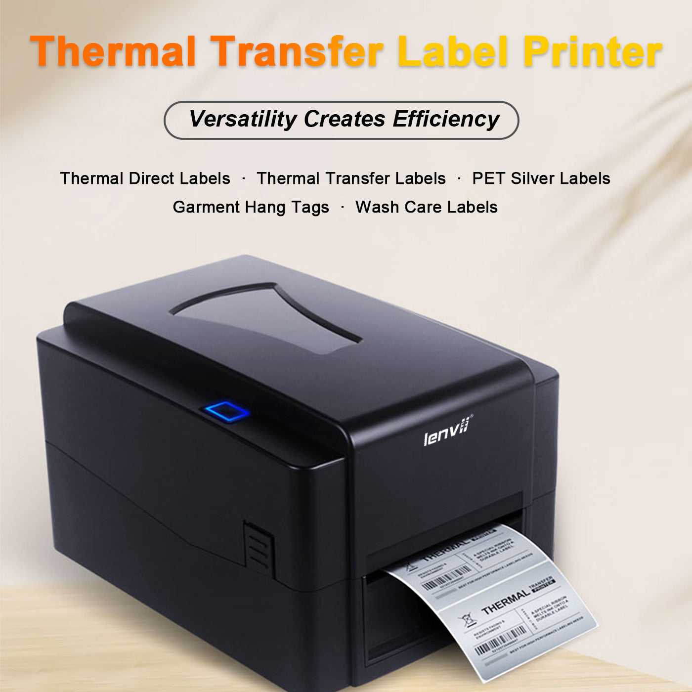 TT420 4-Inch Thermal Transfer Printer - Industrial Barcode Label Printer