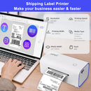 LV-1300 80mm Thermal Label Printer - USB + Bluetooth Shipping Label Printer