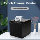 LENVII LV-275 Thermal Receipt Printer | No Ink, Fast Printing for Retail & Restaurant POS