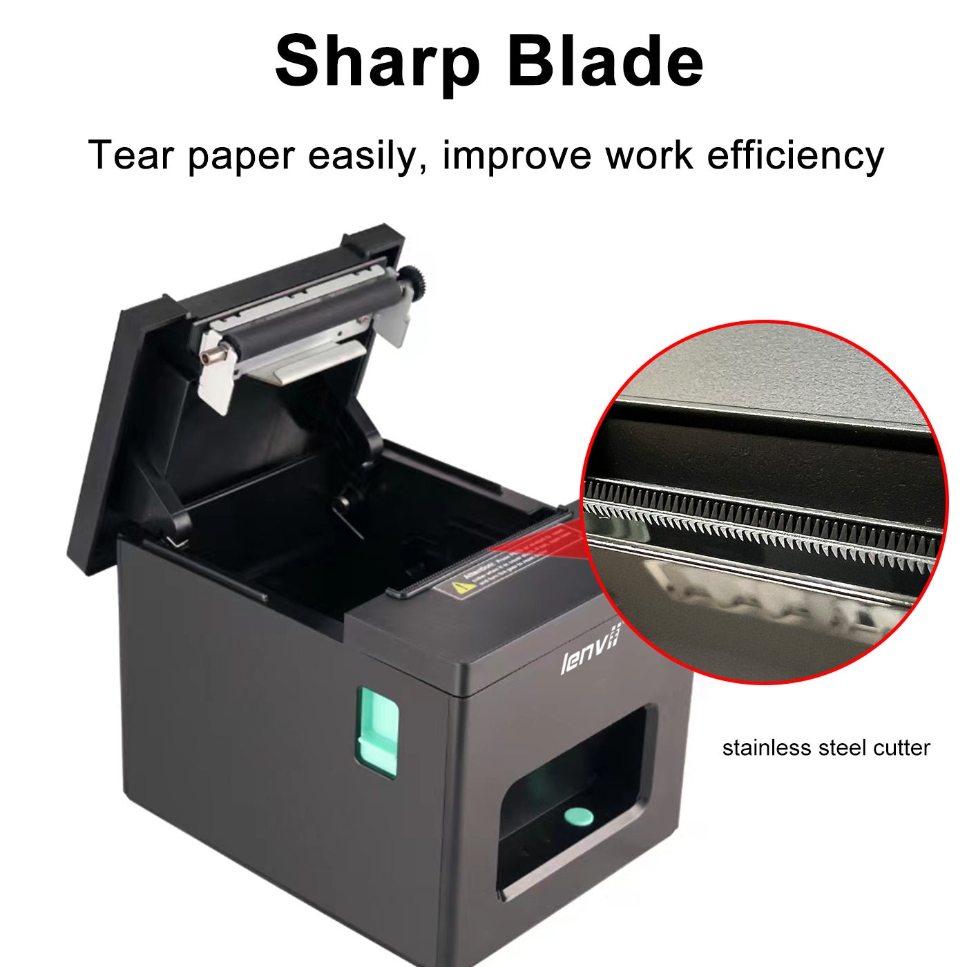 LV-R383 80mm Thermal Receipt Printer - POS Printer Multi-Interface
