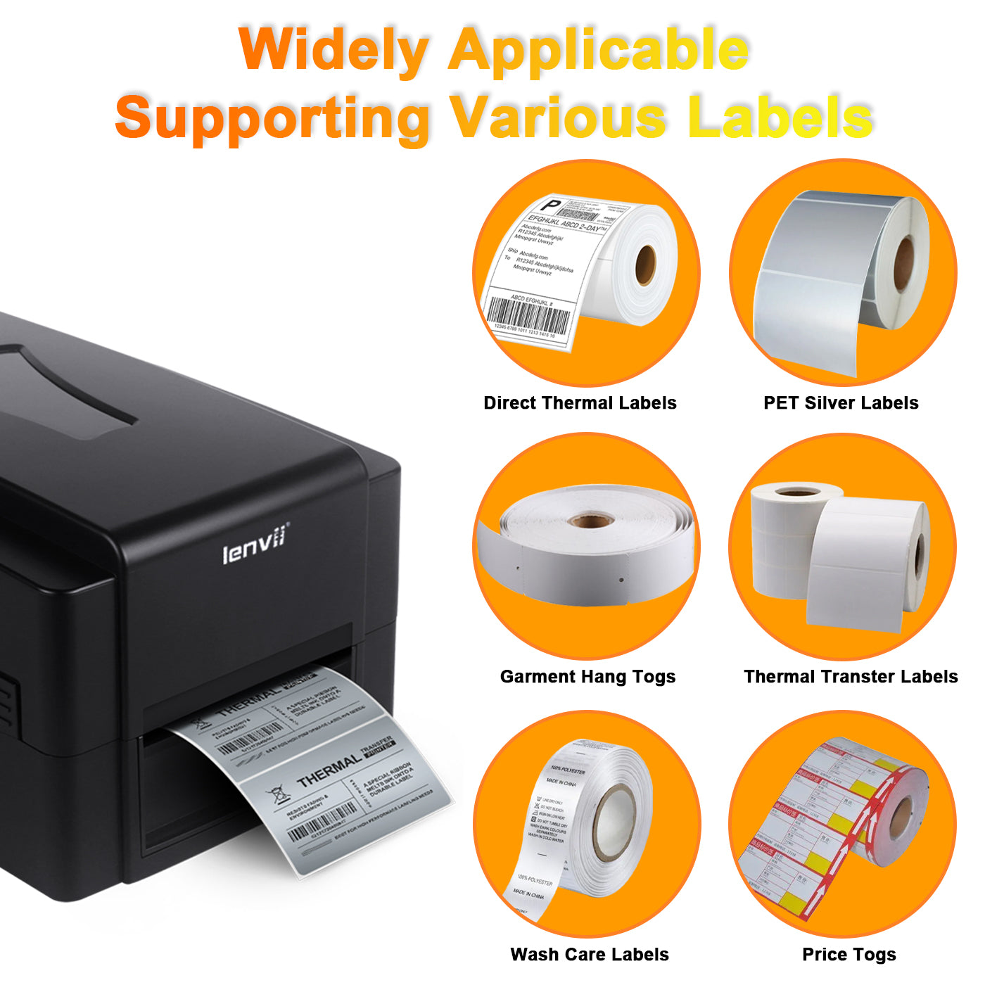 TT420 4-Inch Thermal Transfer Printer - Industrial Barcode Label Printer