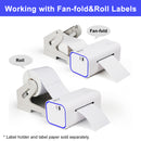 LV-1300 80mm Thermal Label Printer - USB + Bluetooth Shipping Label Printer