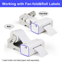 LV-1300 80mm Thermal Label Printer - USB + Bluetooth Shipping Label Printer