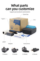 LENVII 268B 2IN/58MM Portable/Mobile Bluetooth Thermal Receipt Printer for Community Garden Plots