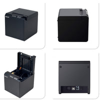 LENVII LV-275 Thermal Receipt Printer | No Ink, Fast Printing for Retail & Restaurant POS