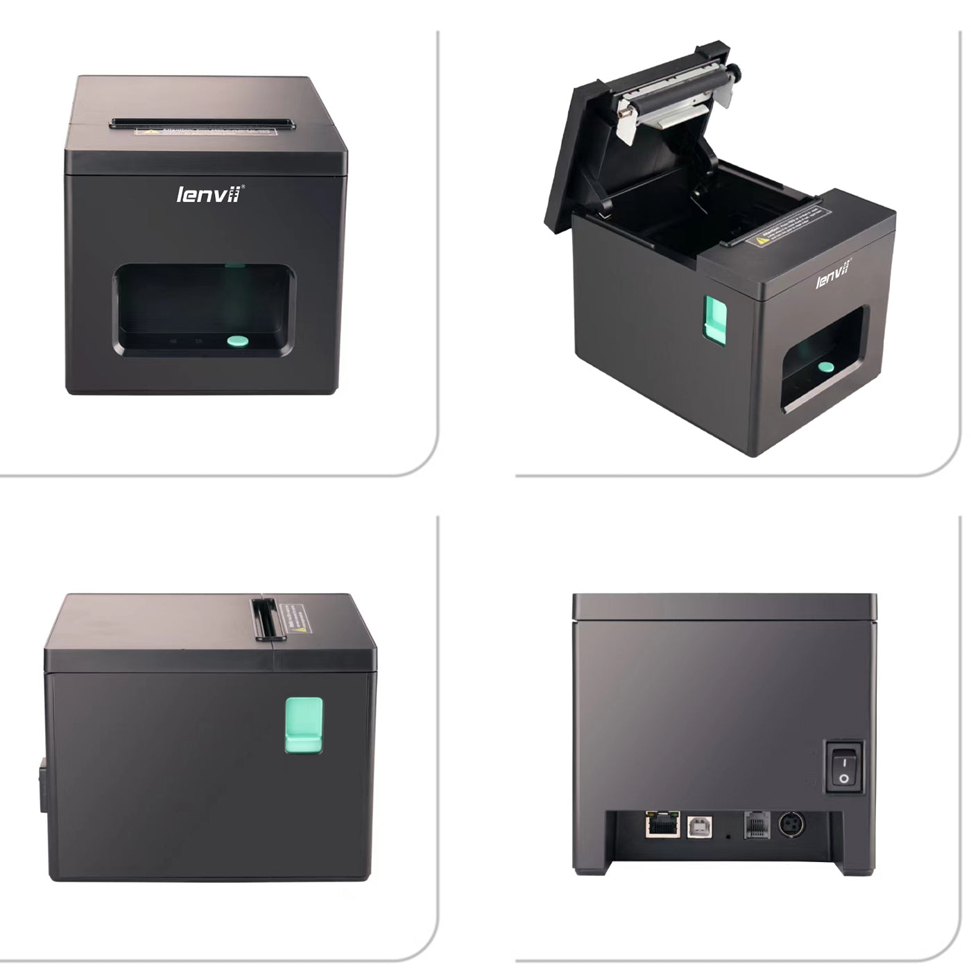 LV-R383 80mm Thermal Receipt Printer - POS Printer Multi-Interface