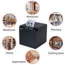 LENVII LV-275 Thermal Receipt Printer | No Ink, Fast Printing for Retail & Restaurant POS