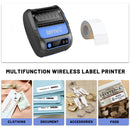 LV-399B 80mm Portable Bluetooth Label Printer - Industrial Grade