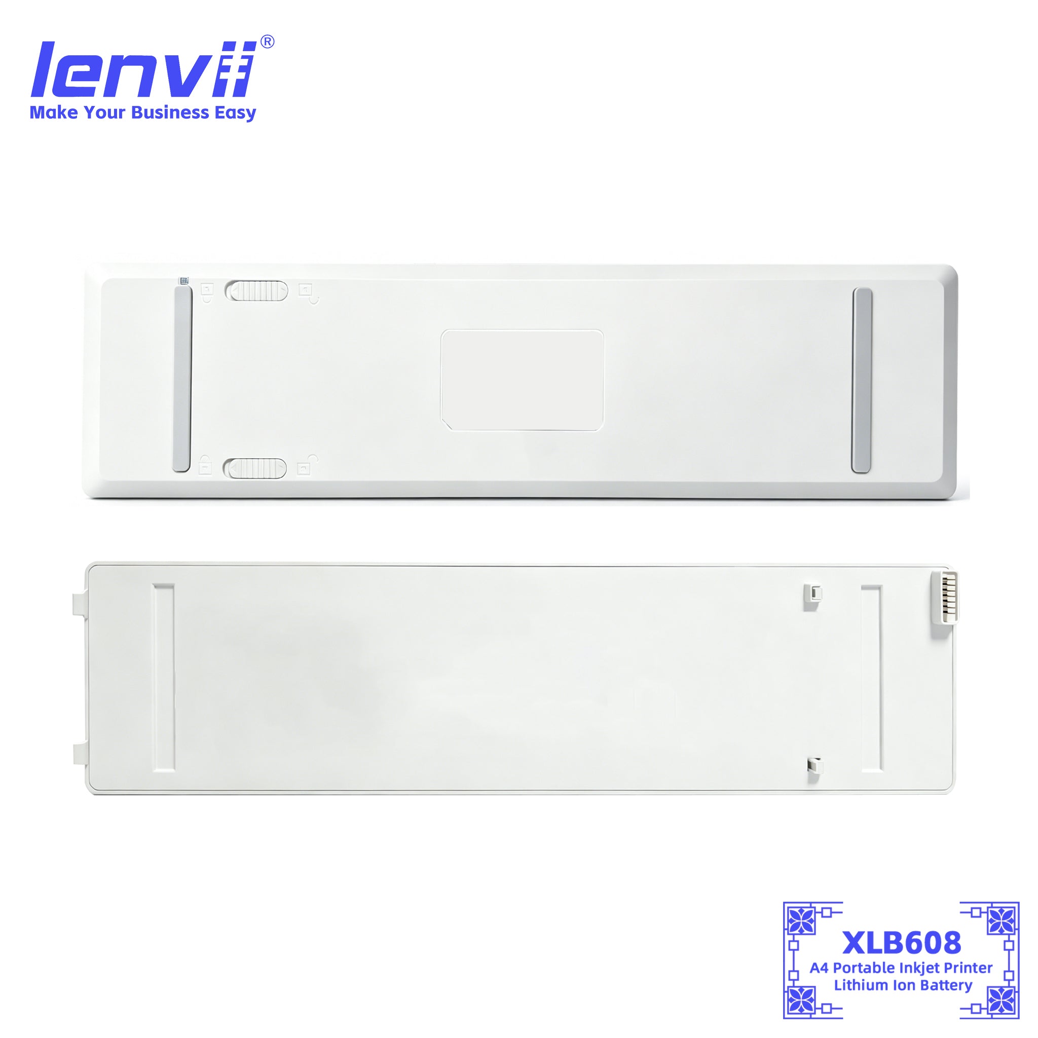 LENVII XLB608 A4 Portable Inkjet Printer Lithium lon Battery