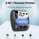 LV-399B 80mm Portable Bluetooth Label Printer - Industrial Grade