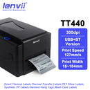 TT440 4-Inch Thermal Transfer Printer - 300 DPI High-Resolution Barcode Printer