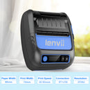 LV-399B 80mm Portable Bluetooth Label Printer - Industrial Grade
