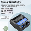 LV-399B 80mm Portable Bluetooth Label Printer - Industrial Grade
