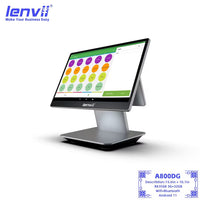 LENVII A800DG Dual-Screen Android 11 POS Terminal | 15.6" + 10.1"