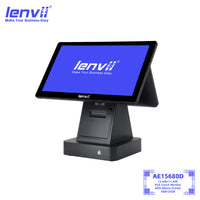 LENVII AE15680D Dual-Screen Double Touch POS Monitor
