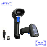LENVII CW300 Wireless 1D & 2D Bluetooth Barcode Scanner