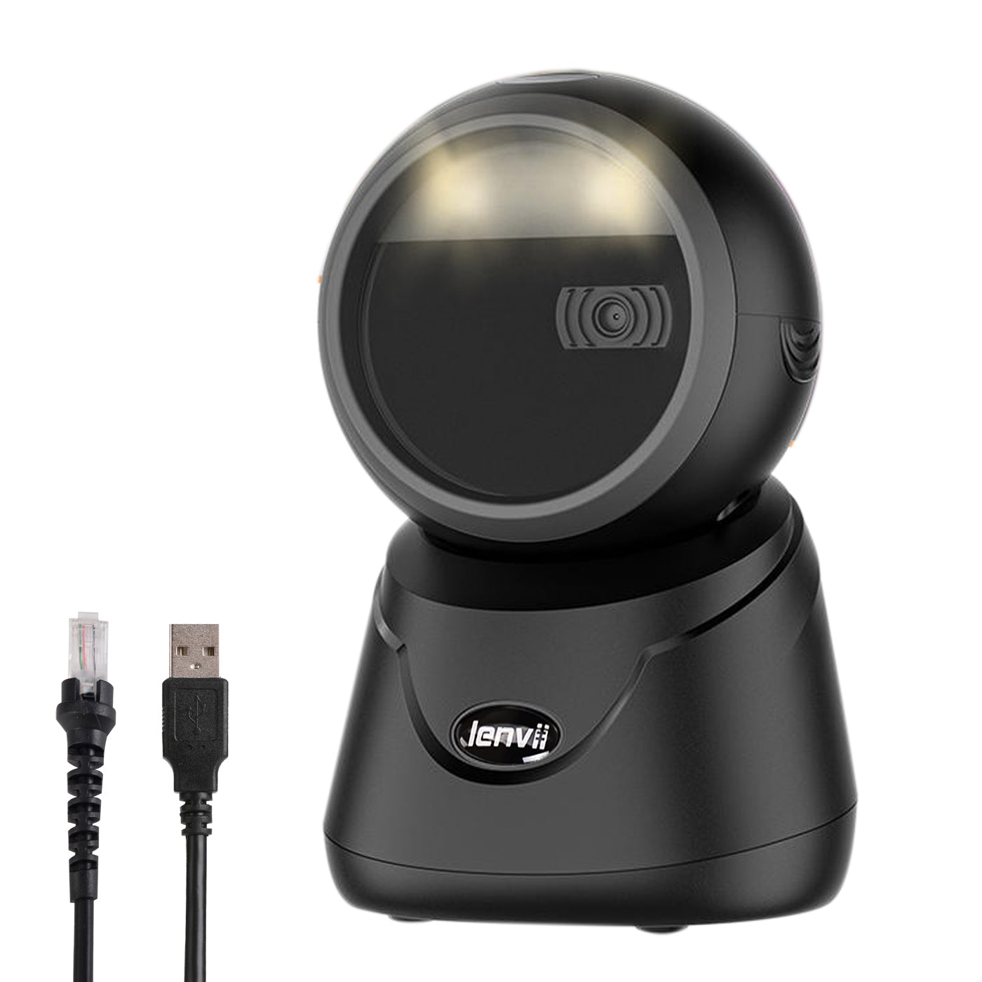 LENVII D2100 Desktop Barcode Scanner | High-Performance 1D & 2D Scanning