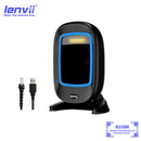 LENVII D2200 Wired Desktop Barcode Scanner USB 1D 2D Code Reader