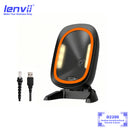 LENVII D2200 Wired Desktop Barcode Scanner USB 1D 2D Code Reader