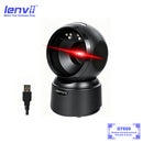 LENVII D7800 Desktop Barcode Scanner | USB 1D 2D QR