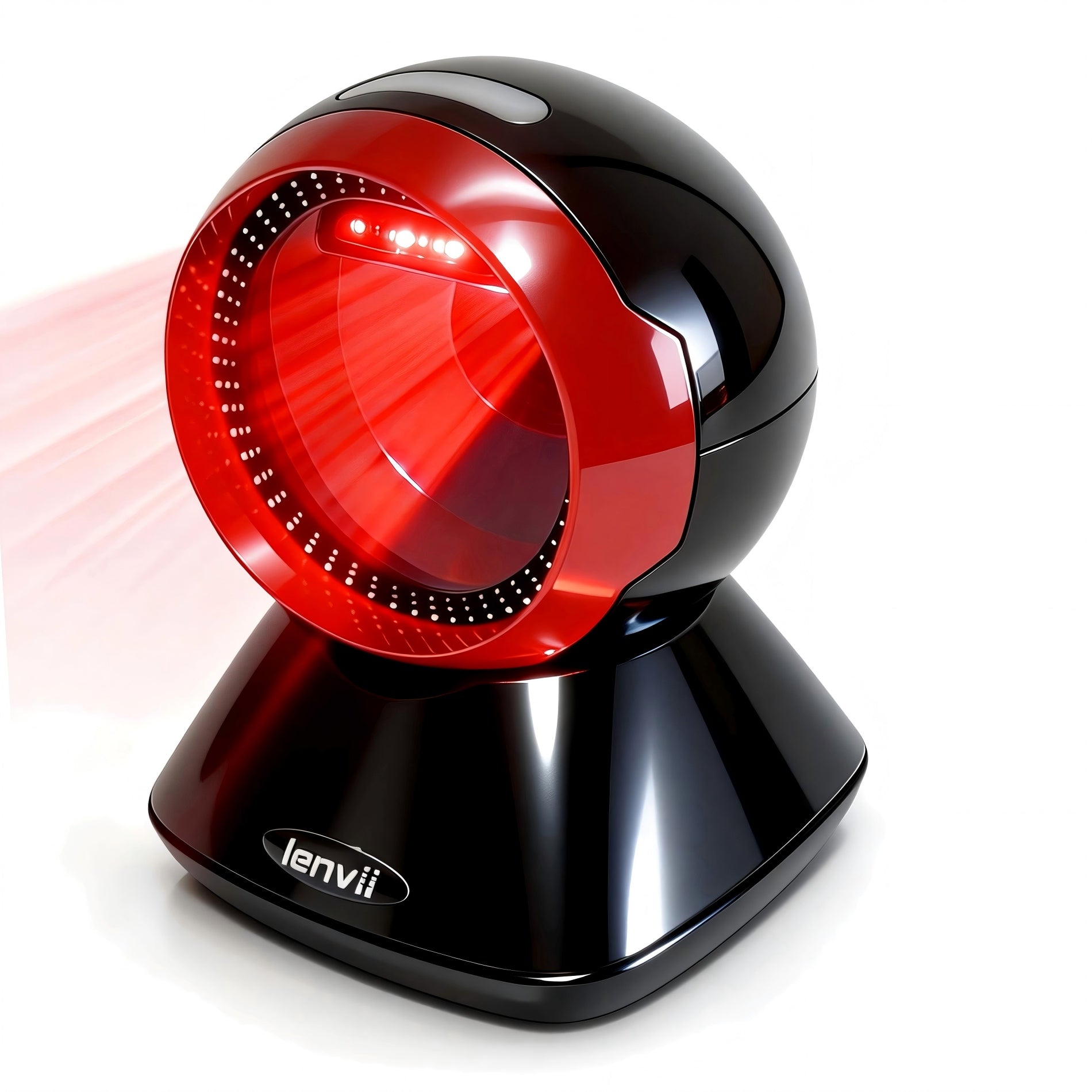 LENVII D8300 Desktop Barcode Scanner | Professional Wired 1D & 2D Scanner