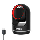 LENVII D9800 Desktop Barcode Scanner | Elite Wired 1D & 2D Scanner for Enterprise