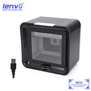 LENVII E622 Desktop Barcode Scanner - Wired USB 1D 2D QR Code Reader