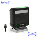 LENVII E788 Wired Desktop Barcode Scanner | 1D & 2D USB