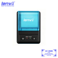 LENVII LV-268B 58mm Bluetooth Thermal Receipt Printer | Portable