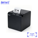 LENVII LV-275 Thermal Receipt Printer | No Ink, Fast Printing for Retail & Restaurant POS