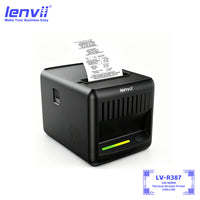 LV-R387 80mm Thermal Receipt Printer - USB + Bluetooth POS Printer