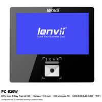 LENVII PC-530W Windows Touch Price Checker | 10.1" Screen | 4GB+64GB | POE WiFi Bluetooth