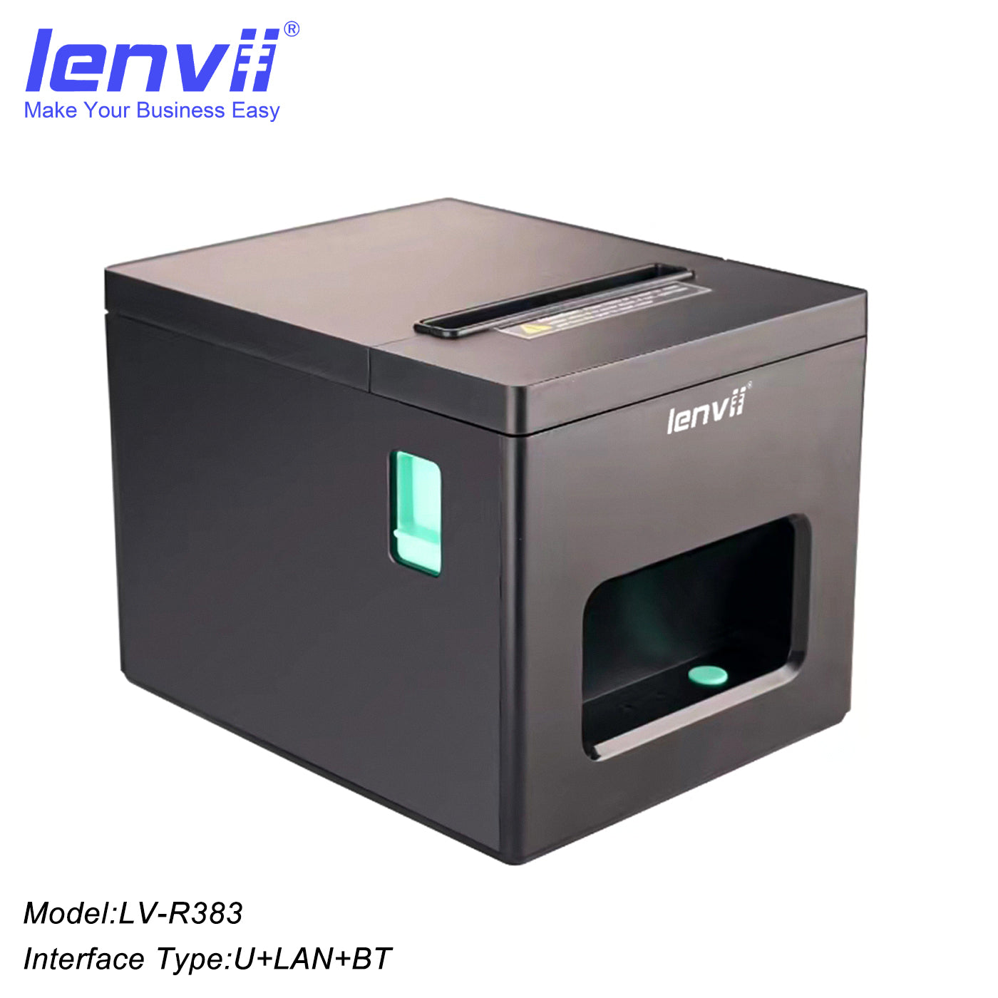 LV-R383 80mm Thermal Receipt Printer - POS Printer Multi-Interface