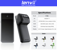 LENVII V10ii Android 14 Handheld POS Terminal | 3GB+32GB