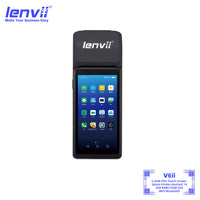LENVII V6ii Android 14 Handheld POS Terminal - Black