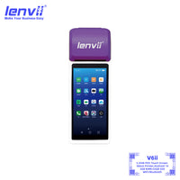 LENVII V6ii Android 14 Handheld POS Terminal - Purple